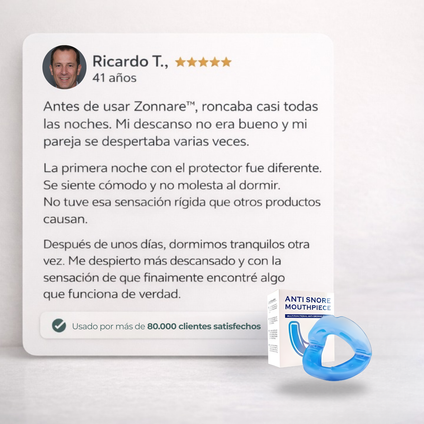 Protector bucal antirronquidos Zonnare