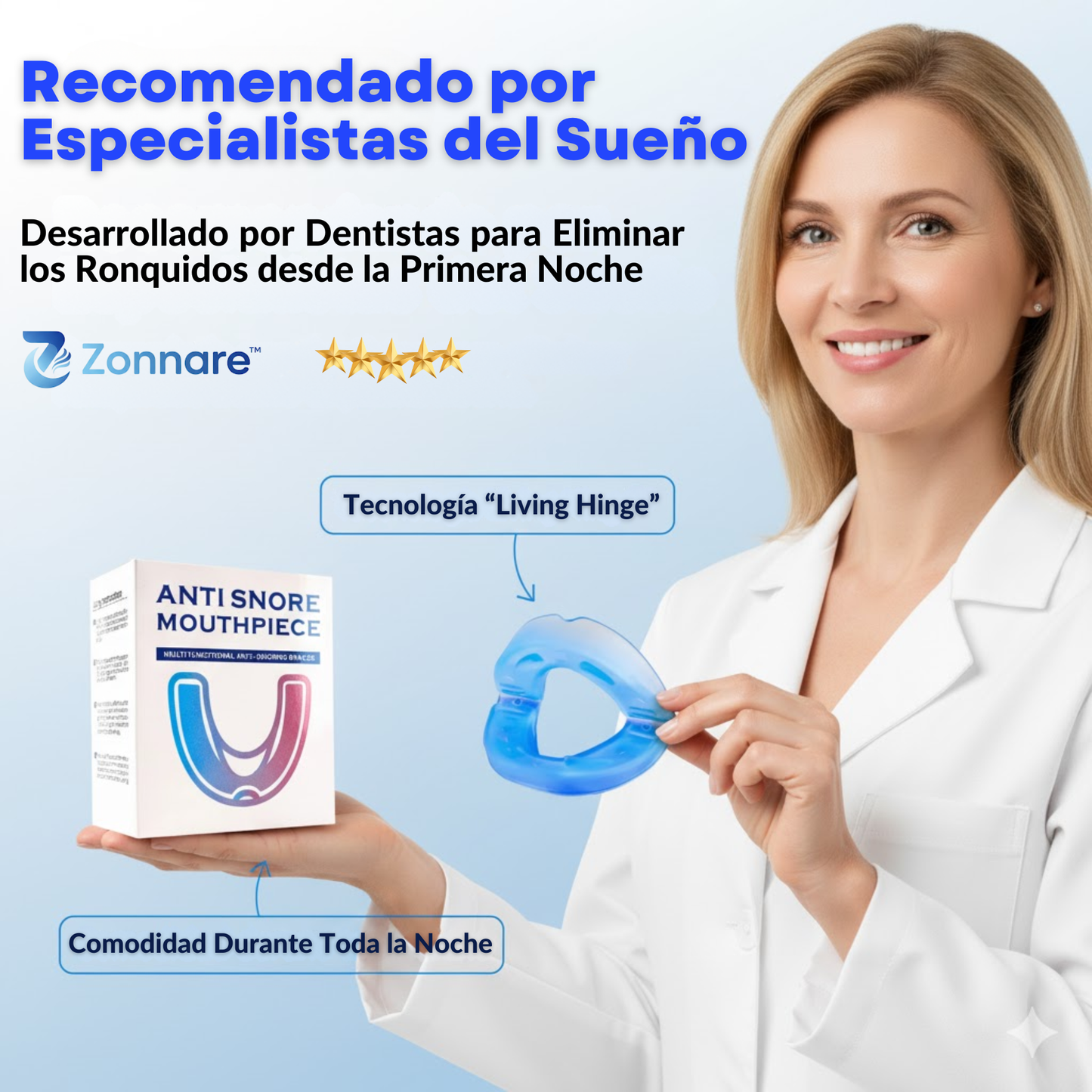 Protector bucal antirronquidos Zonnare