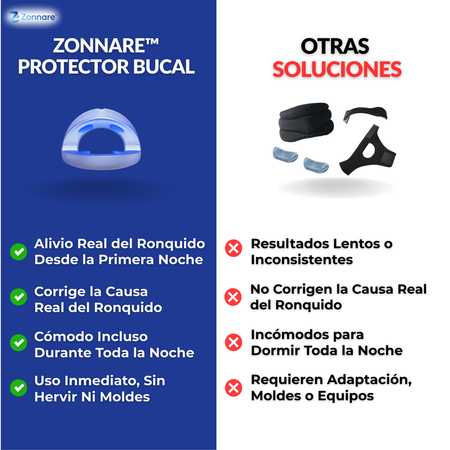 Zonnare™ Protector Bucal [Elimina los Ronquidos en 24 Horas]